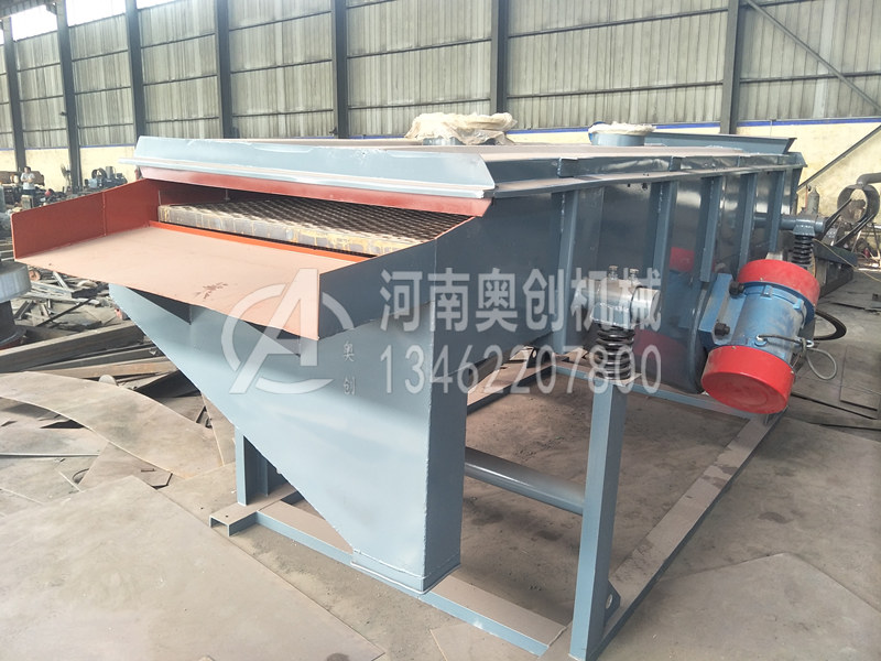 大豆除杂直线振动筛分机 大豆除杂直线振动筛分机