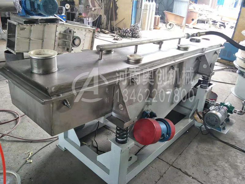 食盐的除杂、分级一般选用直线筛选机进行筛分 食盐的除杂、分级一般选用直线筛选机进行筛分