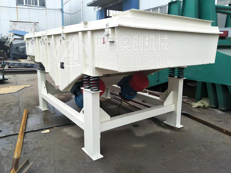 方解石粉直线振动筛的混料问题原因及解决办法