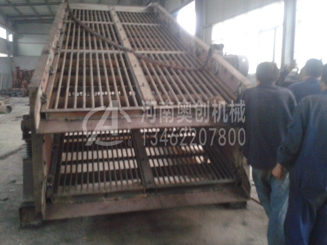 矿用振动筛的生产效率取决于筛网的厚度和筛分功率