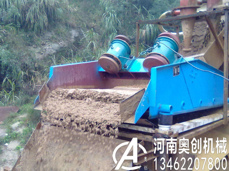 砂石专用振动脱水筛是制砂工作的好帮手