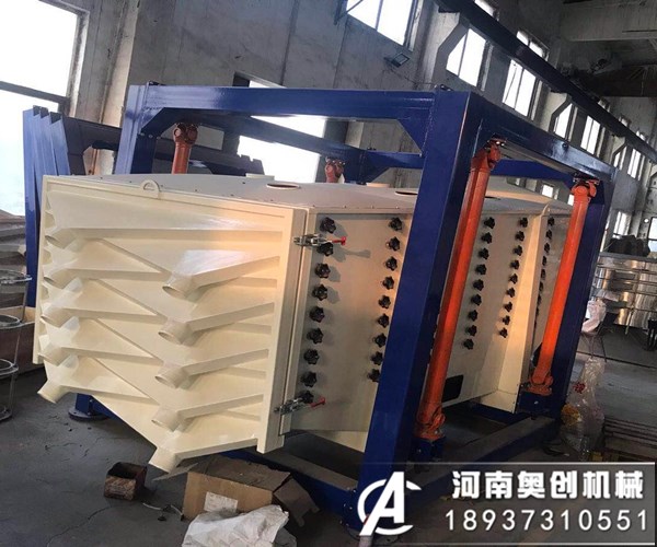 方形摇摆筛是如何快速更换筛网的呢?