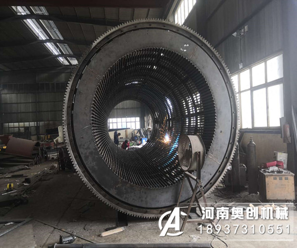 大型无轴滚筒筛安装调试使用维修的注意事项