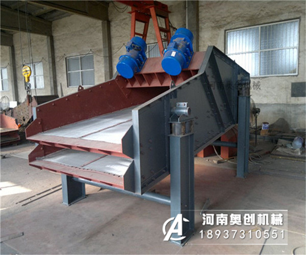 河道细沙脱水筛出料速度慢应该调整那个地方？