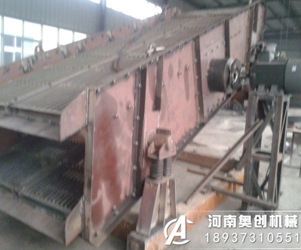 重型矿石直线筛