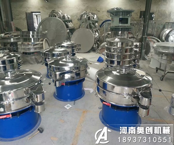 面粉振动筛可以筛出来里面的小结团吗？