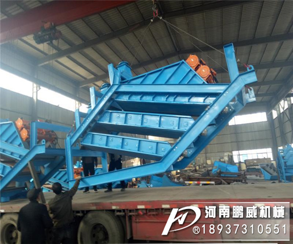 五层高频脱水叠层筛