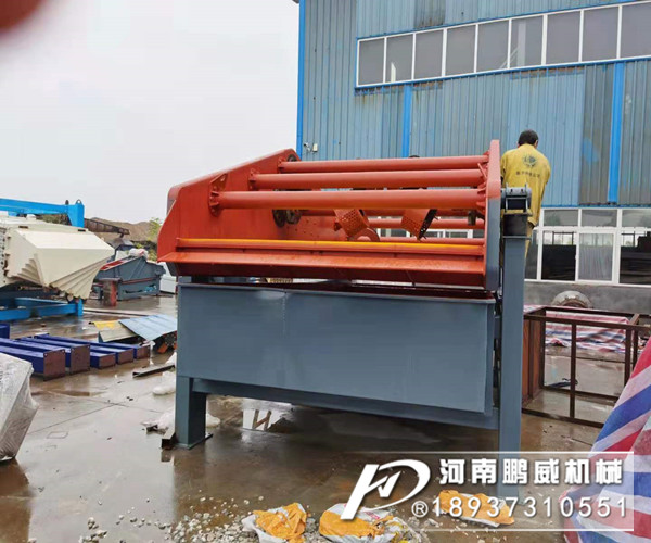 洗沙脱水筛料不往前走是怎么回事?