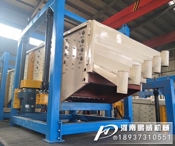 方形摇摆筛出料口不耐磨漏粉怎么解决?