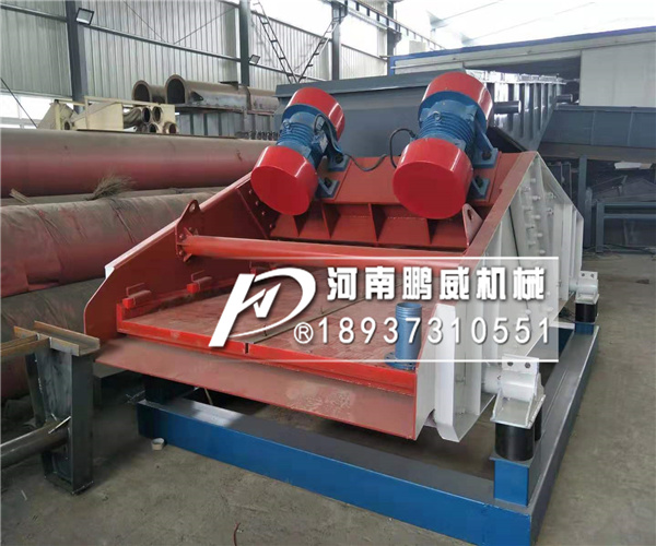 脱水筛振动沙子不往前走还左右摇摆是什么原因?