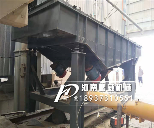 石英砂分级直线振动筛安徽生产现场