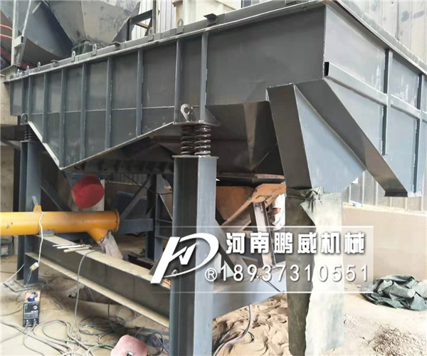 石英砂分级直线振动筛安徽生产现场
