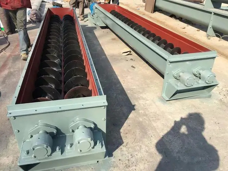 无轴双螺旋输送机故障